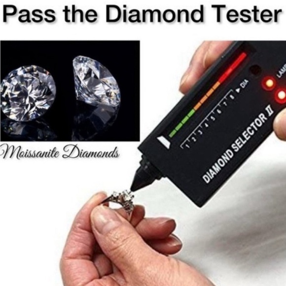 Italian Sterling Silver Luxury Moissanite Bracelet w/ Sophisticated Woven Design - Picture 6 of 7